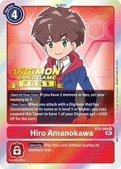 Hiro Amanokawa - BT8-086 - P (Digimon Card Game Fest 2022)