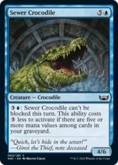 Sewer Crocodile - Foil