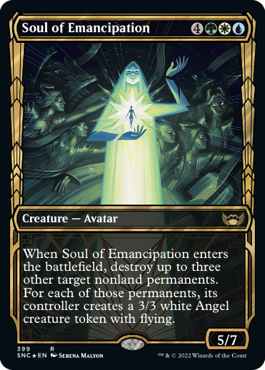 Soul of Emancipation - Gilded Foil