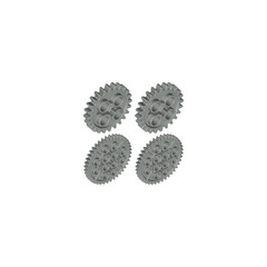 LEGO Large Gear Wheels Set 9966