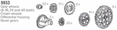 LEGO Gears Set 9853