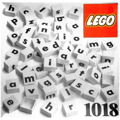 LEGO Letters Small Set 1018