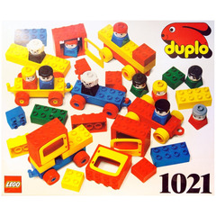 LEGO Basic Vehicles - 78 elements Set 1021