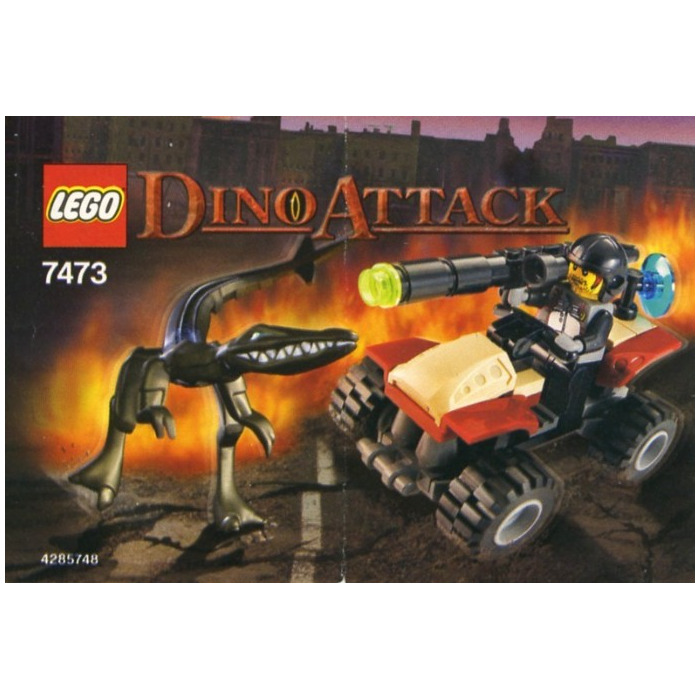 LEGO Street Sprinter vs. Mutant Lizard Set 7473