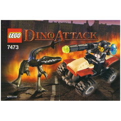 LEGO Street Sprinter vs. Mutant Lizard Set 7473