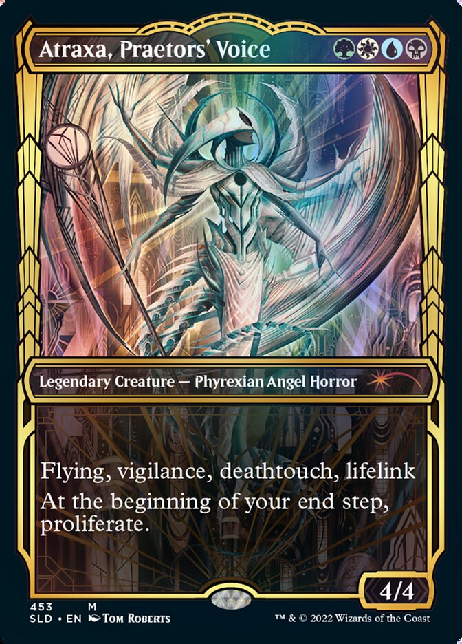 Atraxa, Praetors Voice - Gilded Foil - Showcase