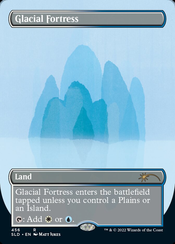 Glacial Fortress (456) - Foil - Borderless