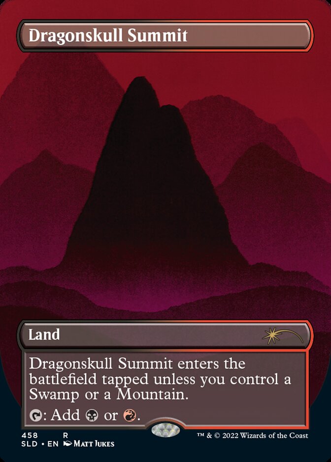 Dragonskull Summit (458) - Foil - Borderless