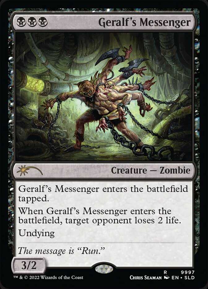 Geralfs Messenger (9997) - Foil