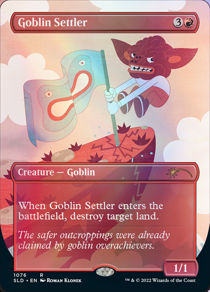 Goblin Settler (1076) - Borderless