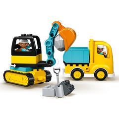 LEGO Truck & Tracked Excavator Set 10931