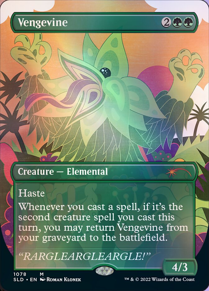 Vengevine (1078) - Foil - Borderless