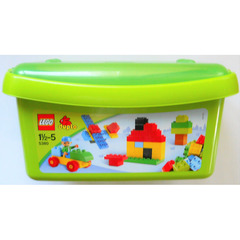 LEGO Duplo Large Brick Box Set with Green Plates 5380-2