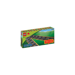 LEGO Straight Track Set (Dark Stone Gray) 2734-2