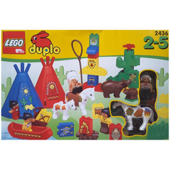 LEGO Big Chief Brown Bear's Camp Set 2436