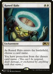 Runed Halo - The List