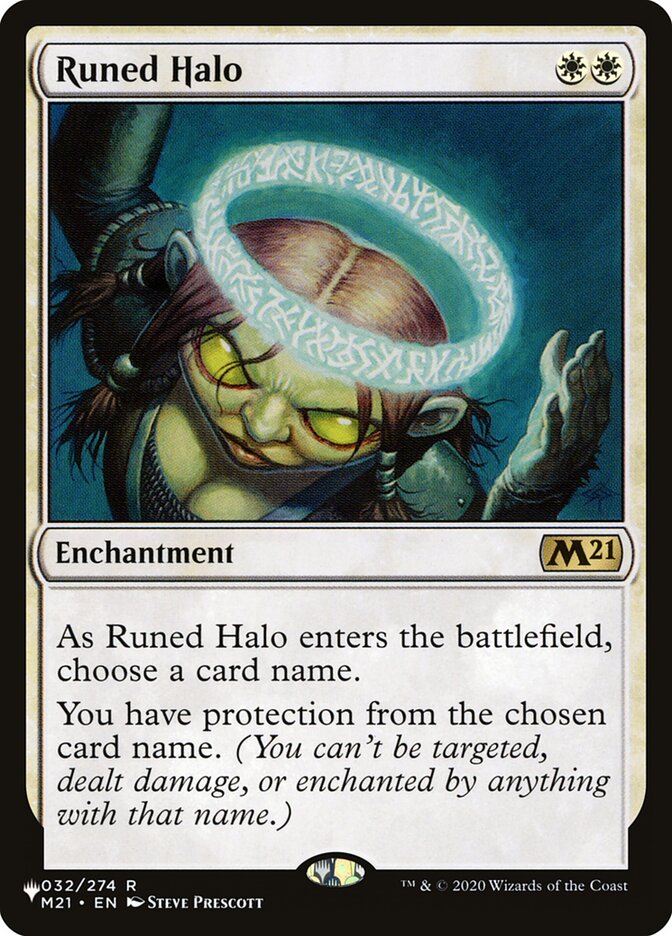 Runed Halo - The List