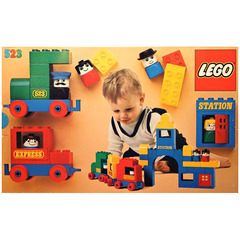 LEGO Train and Station Set 523