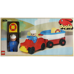 LEGO Car and Boat Vacation Trailer Set 2626