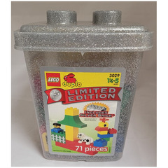 LEGO Limited Edition Silver Duplo Bucket Set 3029