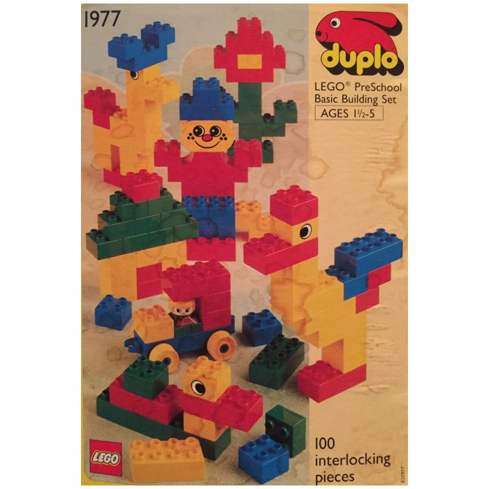 LEGO Pre-School Building Set (XL) 1977-2