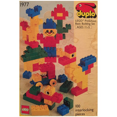 LEGO Pre-School Building Set (XL) 1977-2