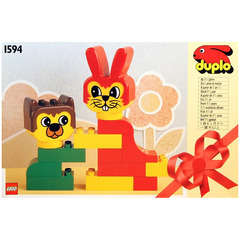 LEGO Rabbit and Bear Friend Set 1594