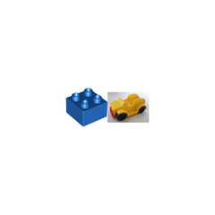 LEGO Duplo Yellow Car Set 2610