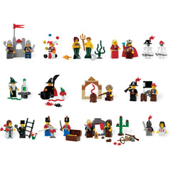 LEGO Fairytale and Historic Minifigure Set 9349