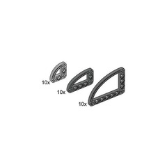 LEGO Half Beams with Curve Set 970129