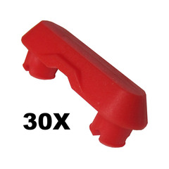 LEGO Rubber Attachment for Track Element Parts Pack Set 992187