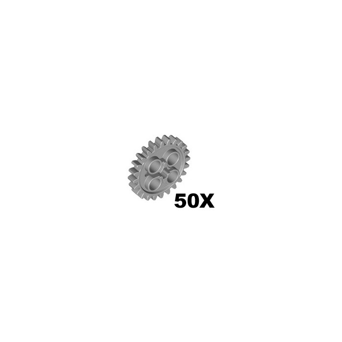LEGO 24 Tooth Gear (50) Set 970625