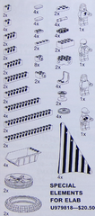 LEGO Parts Pack for eLAB Set 9818
