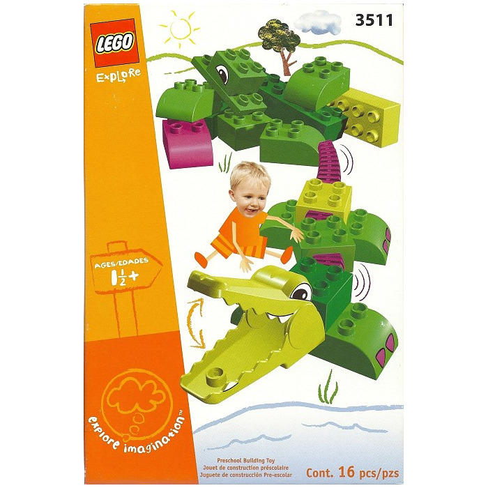 LEGO Funny Crocodile Set 3511
