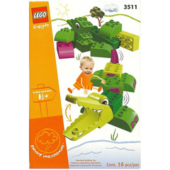 LEGO Funny Crocodile Set 3511