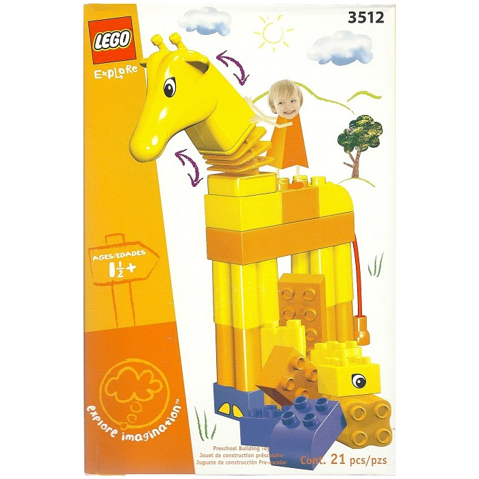LEGO Funny Giraffe Set 3512