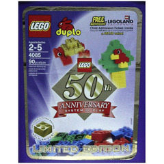 LEGO Large Brick Bucket Set 50th Anniversary 4085-2