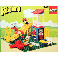 LEGO Cathy Cat's Fun Park Set 3676