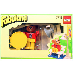 LEGO Bus Stop with Maximilian Mouse Set 3719