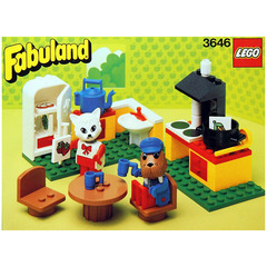 LEGO Catherine Cat in her Kitchen Set 3646