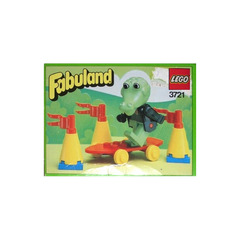 LEGO Clive Crocodile on his Skateboard Set 3721