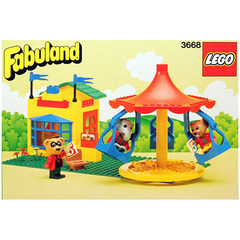 LEGO Merry-Go-Round with Ticket Booth Set 3668