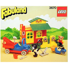 LEGO Service Station Set 3670