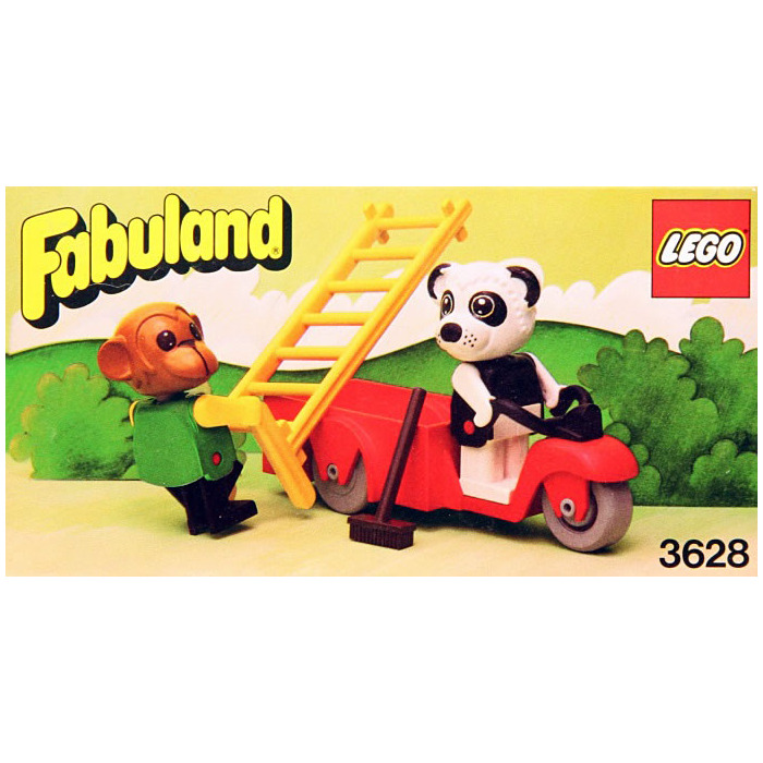 LEGO Perry Panda and Chester Chimp Set 3628