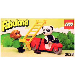 LEGO Perry Panda and Chester Chimp Set 3628