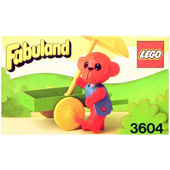 LEGO Mark Monkey with his Fruit Stall Set 3604