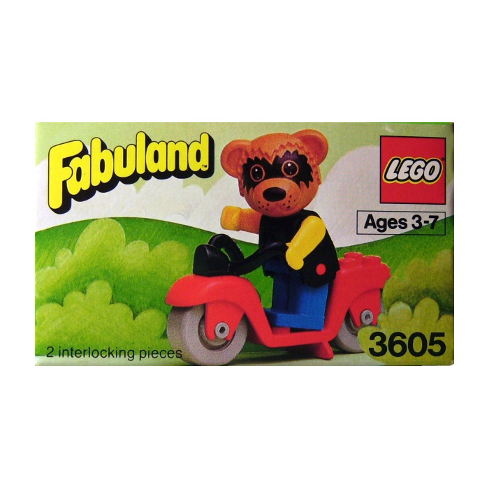 LEGO Ricky Racoon and his Scooter Set 3605-1