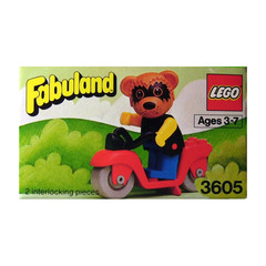 LEGO Ricky Racoon and his Scooter Set 3605-1