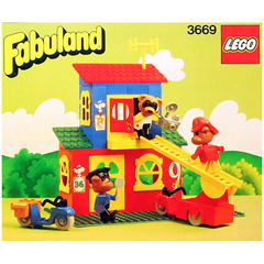 LEGO Fire Station Set 3669