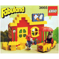 LEGO Harry Horse and Clara Cow's Ice Cream Shoppe Set 3665